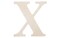 Good Wood by Leisure Arts Letter 9.5" X, Wooden Letters, Wood Letters, Wooden Letters Wall Decor, Large Wooden Letters, Wooden Letters 9.5 inch, Small Wooden Letters for Crafts